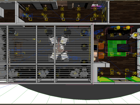 Study room modern 2 3D Модель