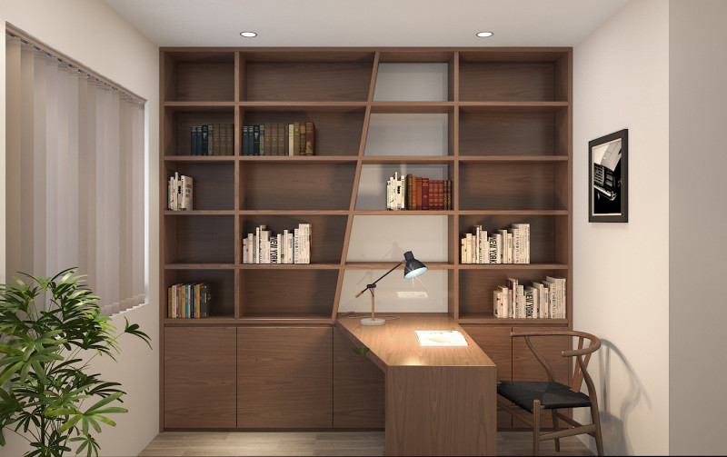 Study room modern 3 3Dモデル .c4d .max .obj .3ds .fbx .stl .blend 