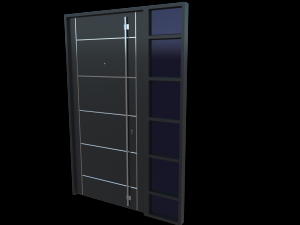 modern door 3D 모델