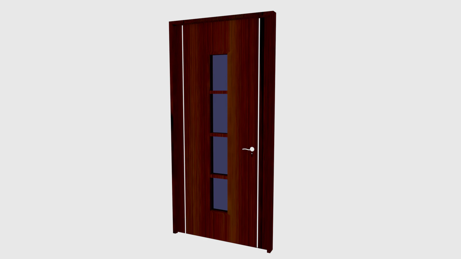 modern door 2 3D Model .c4d .max .obj .3ds .fbx .stl .blend
