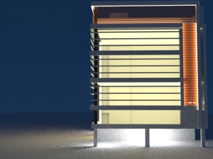 modern building 3D 모델