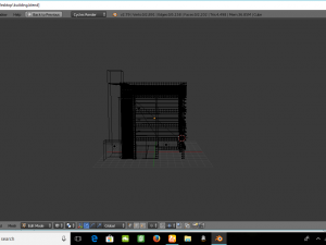modern building 3D 모델