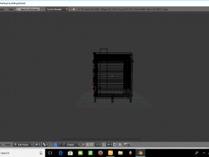 modern building 3D 모델