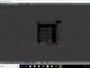 modern building 3D 모델