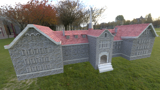 united church of canada 3D Model .c4d .max .obj .3ds .fbx .stl .blend 
