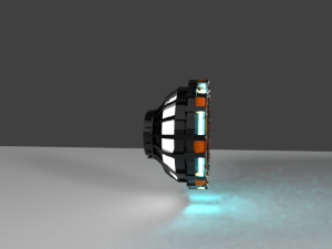 arc reactor Modello 3D