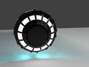 arc reactor Modello 3D