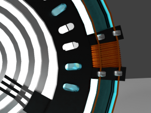 arc reactor Modello 3D