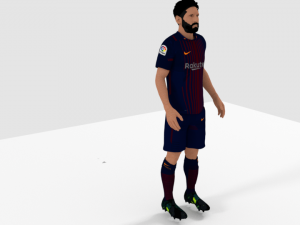 lionel messi Modelo 3D