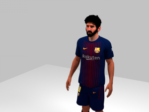 lionel messi 3D Model