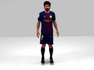 lionel messi 3D Model