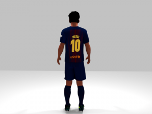 lionel messi 3D Model