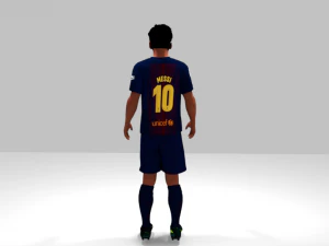 lionel messi 3D Model