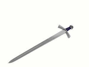 knight sword 3D Model