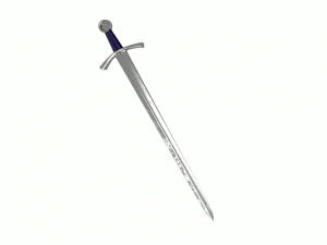 knight sword 3D Model