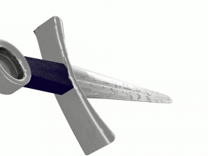 knight sword Model 3D
