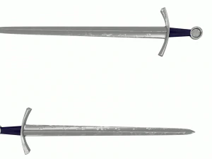 knight sword 3D Model