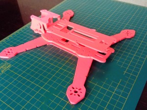 frame race drone fpv 250 mm 3D-printmodel