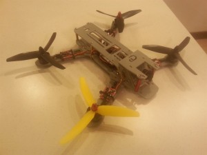 frame race drone fpv 250 mm 3D-printmodel