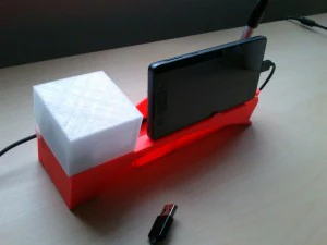 supporto per scheda SD per iPhone Modello di stampa 3D