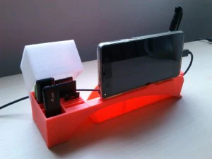 supporto per scheda SD per iPhone Modello di stampa 3D