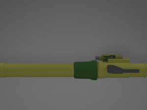 RPG-32 szczeka Model 3D