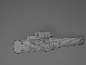rpg-32 barkas 3D Model