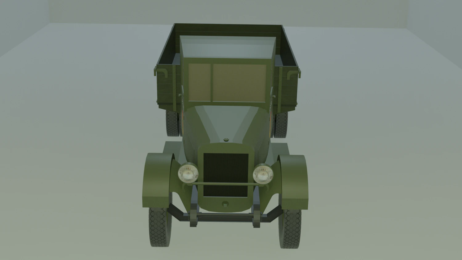 zis-5 pre-war model 3D Model .c4d .max .obj .3ds .fbx .stl .blend 