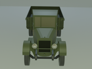zis-5 pre-war model 3D Model