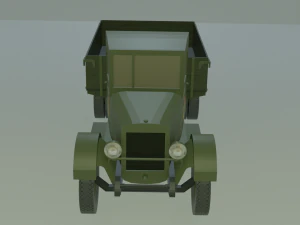 przedwojenny model zis-5 Model 3D