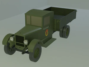 zis-5 pre-war model 3D Model