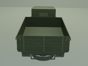 zis-5 pre-war model 3D 模型