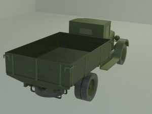 zis-5 pre-war model 3D 模型