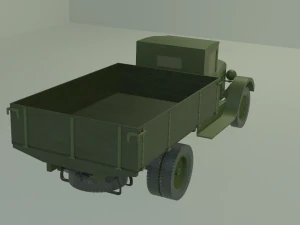 zis-5 pre-war model 3D Model
