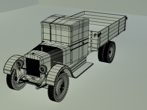 zis-5 pre-war model 3D 模型