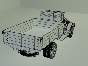 zis-5 pre-war model 3D 模型