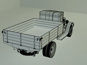 zis-5 pre-war model 3D Model