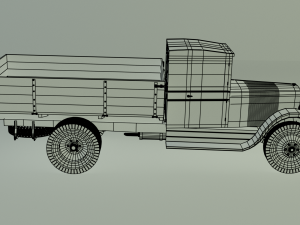 zis-5 pre-war model 3D 模型