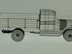 zis-5 pre-war model 3D Model