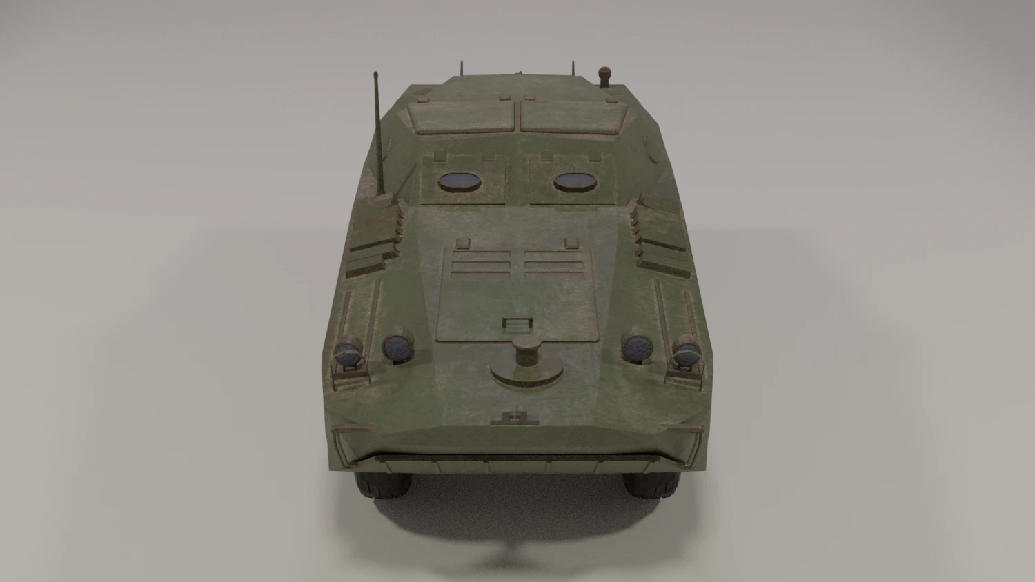 brdm-1 3D Model .c4d .max .obj .3ds .fbx .stl .blend 