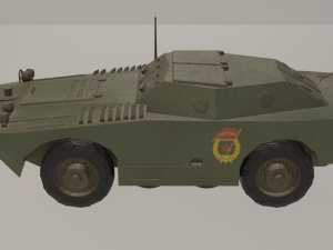 brdm-1 Modelo 3D