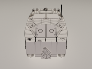 brdm-1 Modelo 3D