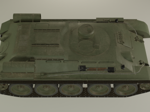 t-34t recovery vehicle version 1 3D Model