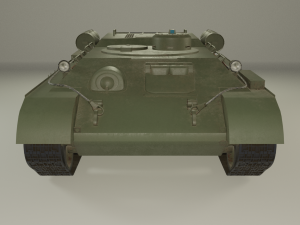 t-34t recovery vehicle version 1 3D Model