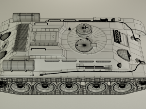 t-34t recovery vehicle version 1 3D Model