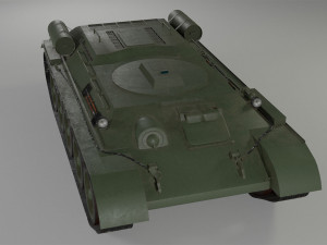 t-34t recovery vehicle version 2 3D मॉडल
