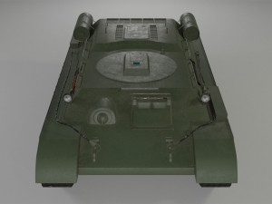 t-34t recovery vehicle version 2 Model 3D