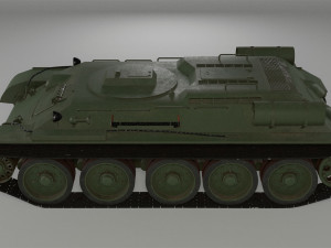 t-34t recovery vehicle version 2 Model 3D