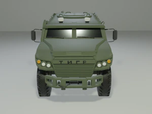 GAZ VPK-233136 Tiger 3D Model