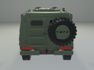 GAZ VPK-233136 Tiger 3D 모델
